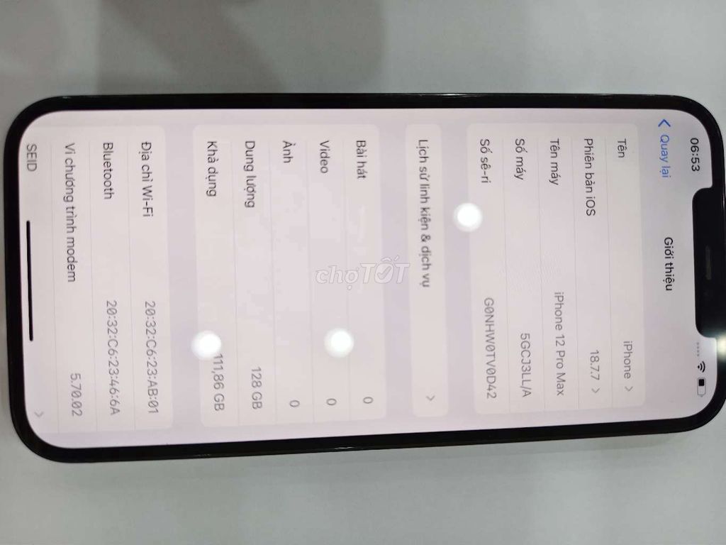 iPhone 12 Pro Max 128GB Xanh. Mua bán Điện thoại tại Quận Sơn Trà Đà Nẵng được đăng bởi Thanh hình 1