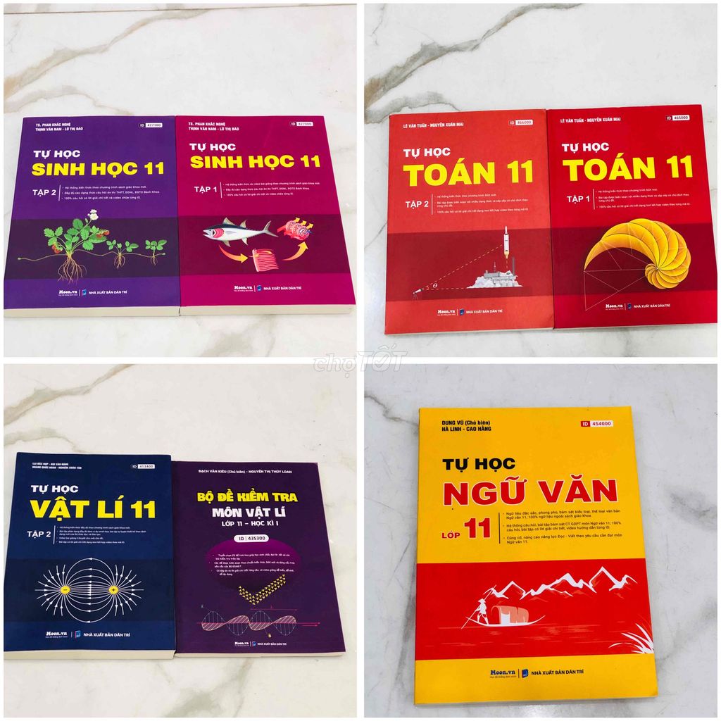 Bộ sách tự học lớp 11. Mua bán Sách tại Quận 3 Tp Hồ Chí Minh được đăng bởi Chị Châu hình 1