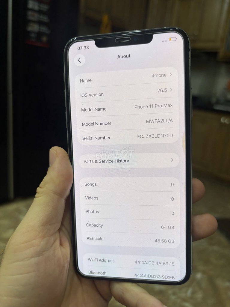  11 Pro Max 64GB k faceid. Mua bán Điện thoại tại Quận Bắc Từ Liêm Hà Nội được đăng bởi Cửa hàng Bính Táo hình 1