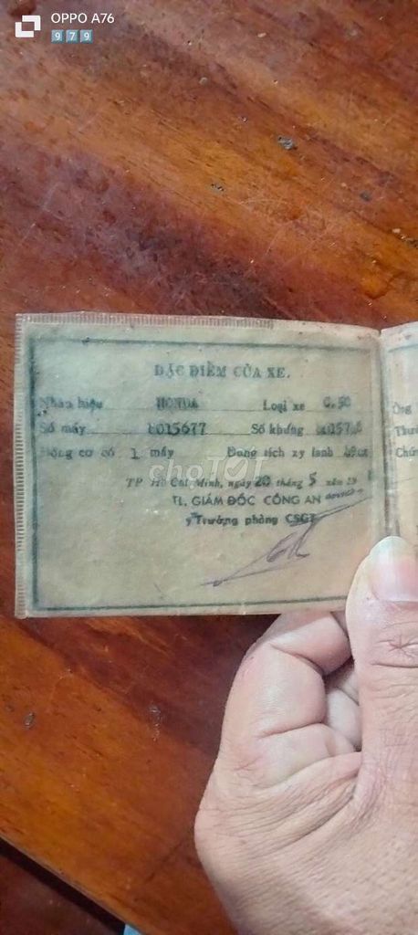 Cần bán chiêc cub cổ đang chạy bình thường. Mua bán Xe máy tại Thành phố Buôn Ma Thuột Đắk Lắk được đăng bởi trần anh hình 6