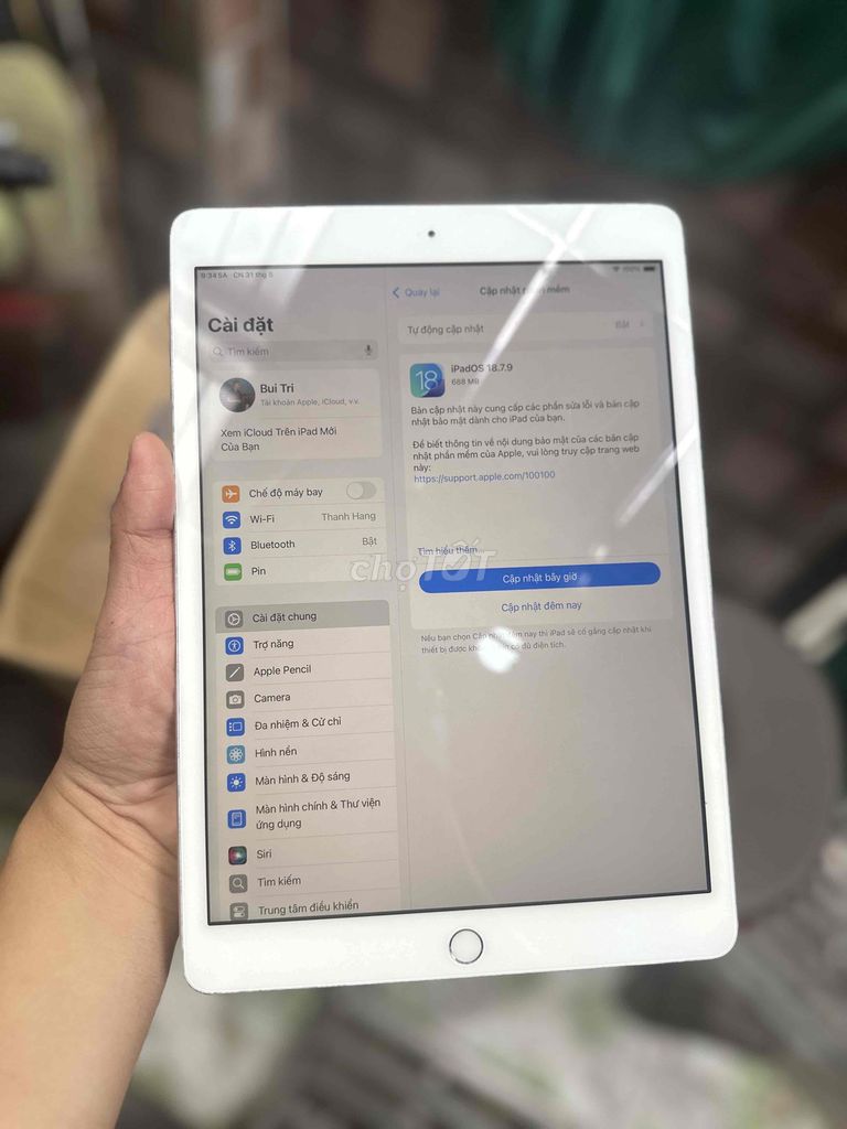 Apple iPad Gen 7 32GB Bạc. Mua bán Máy tính bảng tại Quận Bình Thạnh Tp Hồ Chí Minh được đăng bởi trí hình 1