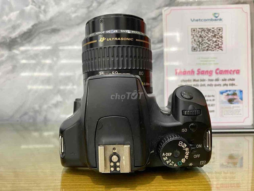 Máy ảnh Canon 1000D Đen 35-80mm. Mua bán Máy ảnh, Máy quay tại Thành phố Thuận An Bình Dương được đăng bởi Thành Sang Camera hình 1