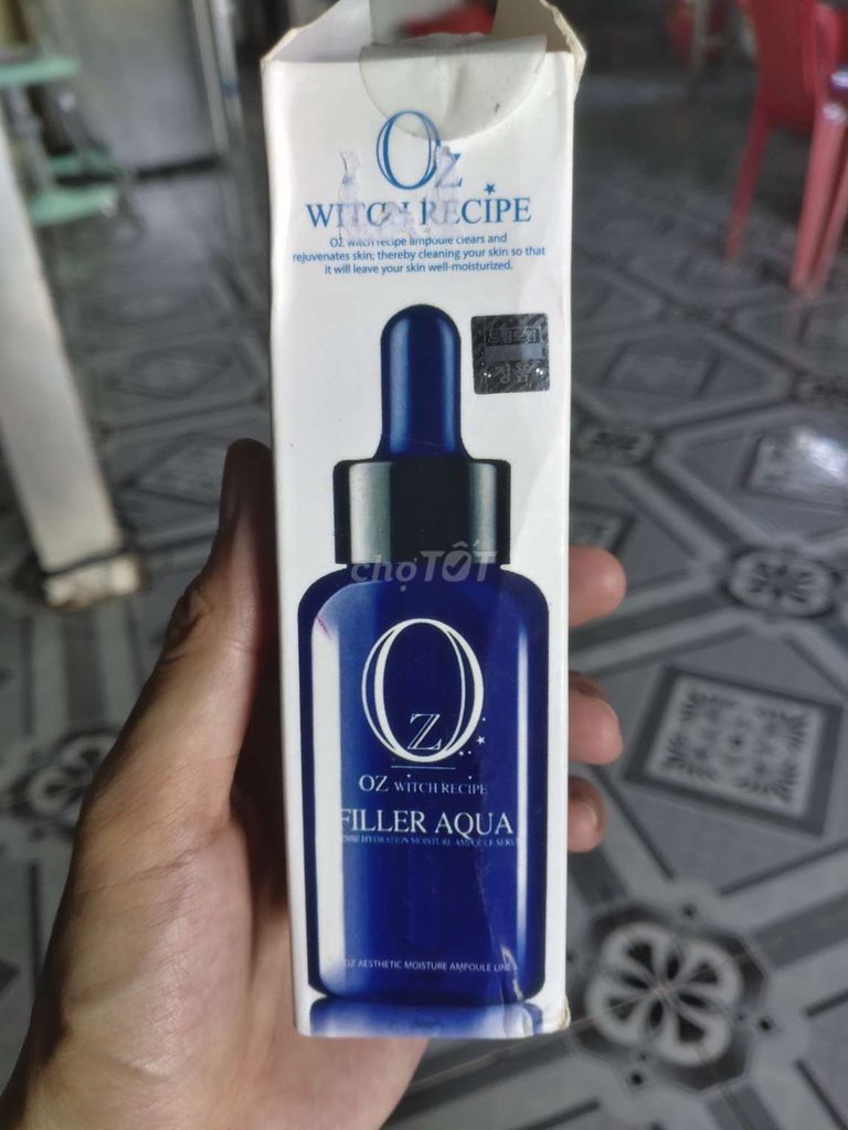 Serum dưỡng da OZ Witch Recipe Filler Aqua. Mua bán Phụ kiện thời trang khác tại Huyện Bình Tân Vĩnh Long được đăng bởi Cẩm Nhung hình 1