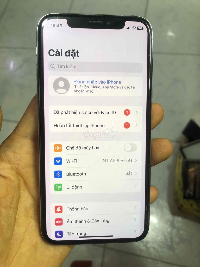 Apple iPhone X Trắng Lỗi Face ID. Mua bán Điện thoại tại Quận Liên Chiểu Đà Nẵng được đăng bởi Trung Trần hình 1