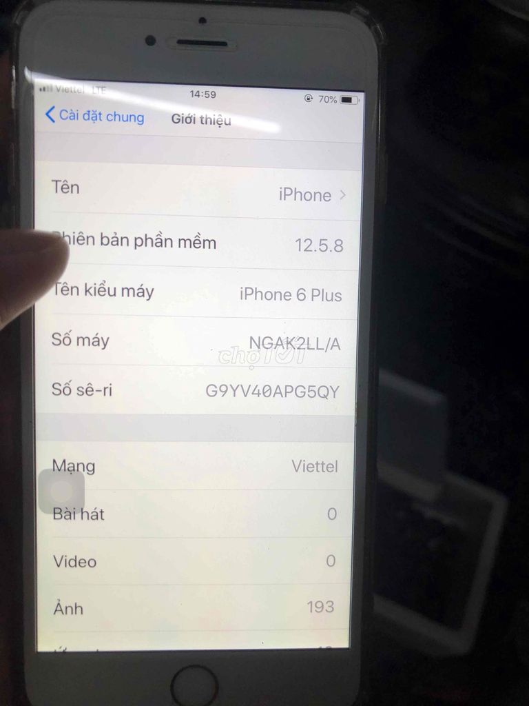 iPhone 6 Plus 64GB Vàng. Mua bán Điện thoại tại Quận Ba Đình Hà Nội được đăng bởi Hoàng Sơnn hình 1