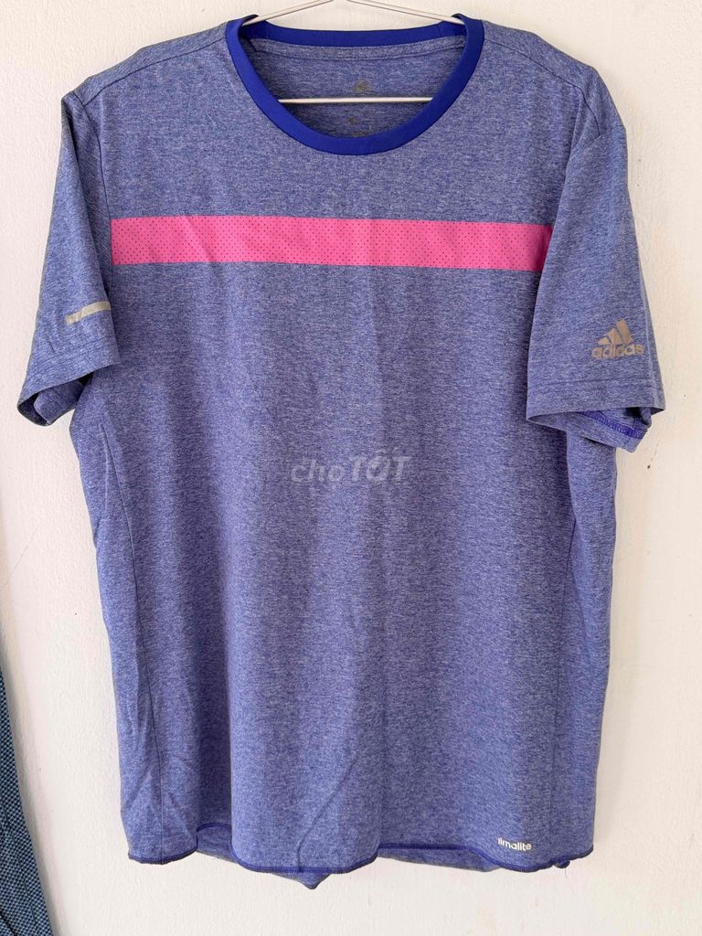 Áo thun thể thao Adidas Nam Tím. Mua bán Quần áo tại Huyện Tam Bình Vĩnh Long được đăng bởi Nguyễn An Bình hình 1