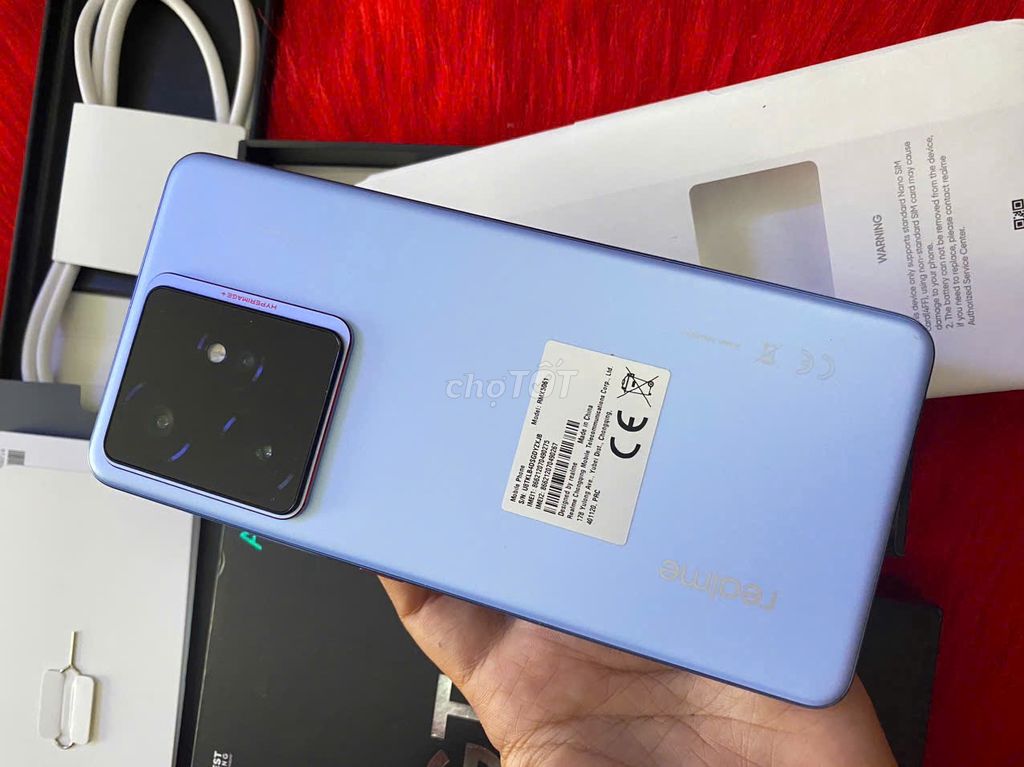 REALME GT7 5G QUỐC TẾ GỐC ( 12G/512GB)NEW, FULLBOX. Mua bán Điện thoại tại Quận Tân Bình Tp Hồ Chí Minh được đăng bởi LUCKY PHONE VN hình 1