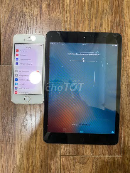 Apple iPad Mini 1 16GB Đen Nứt kính. Mua bán Máy tính bảng tại Quận Ba Đình Hà Nội được đăng bởi Hội Đồ Điện Tử hình 1