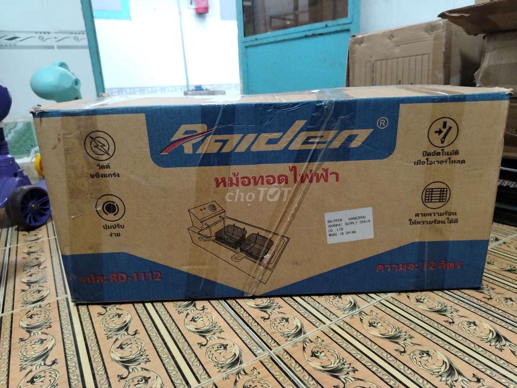 Bếp chiên nhúng điện Raiden RD-1112. Mua bán Bếp, lò, đồ điện nhà bếp tại Thành phố Long Xuyên An Giang được đăng bởi Hảo hình 1