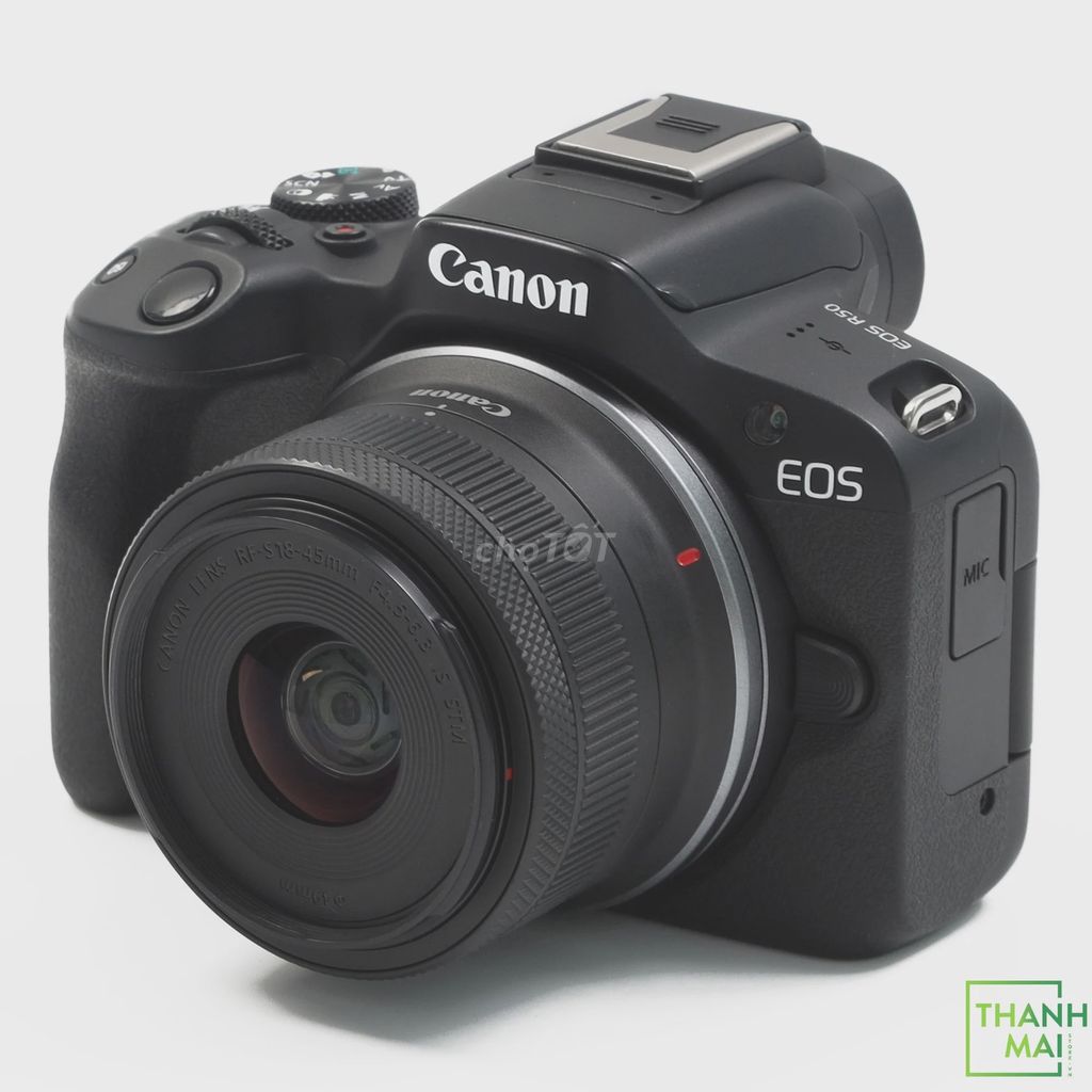 Máy ảnh Canon R50 kit Canon RF-S 18-45mm f/4.5-6.3. Mua bán Máy ảnh, Máy quay tại Quận Tân Bình Tp Hồ Chí Minh được đăng bởi Thanhmaistore hình 2