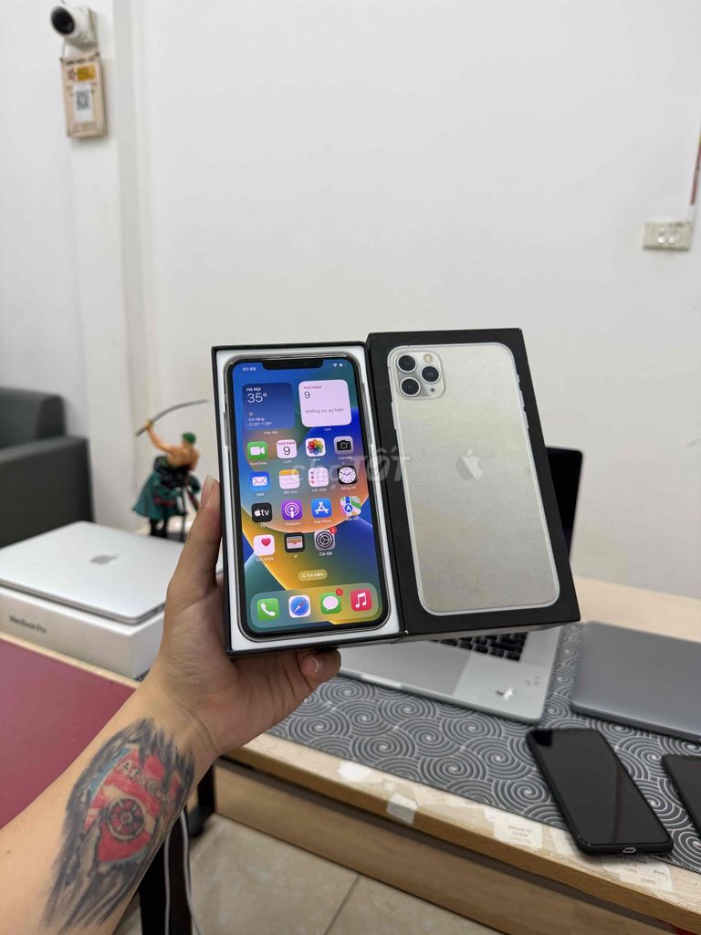 iPhone 11 Pro Max Za/a 2 sim VL 64G ios 16 Zin All. Mua bán Điện thoại tại Quận Đống Đa Hà Nội được đăng bởi Hà Nội Mobile Bao Duyệt Nợ Xấu hình 1
