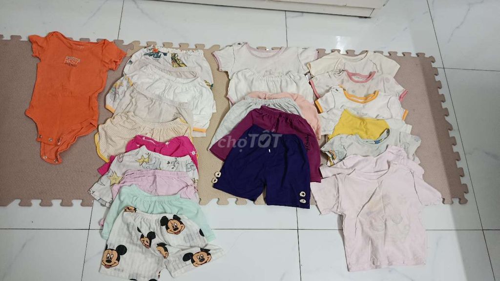 Quần áo bé gái hè 6-12 tháng. Mua bán Mẹ và bé tại Quận Bắc Từ Liêm Hà Nội được đăng bởi Tuyết Nhung Trần hình 1