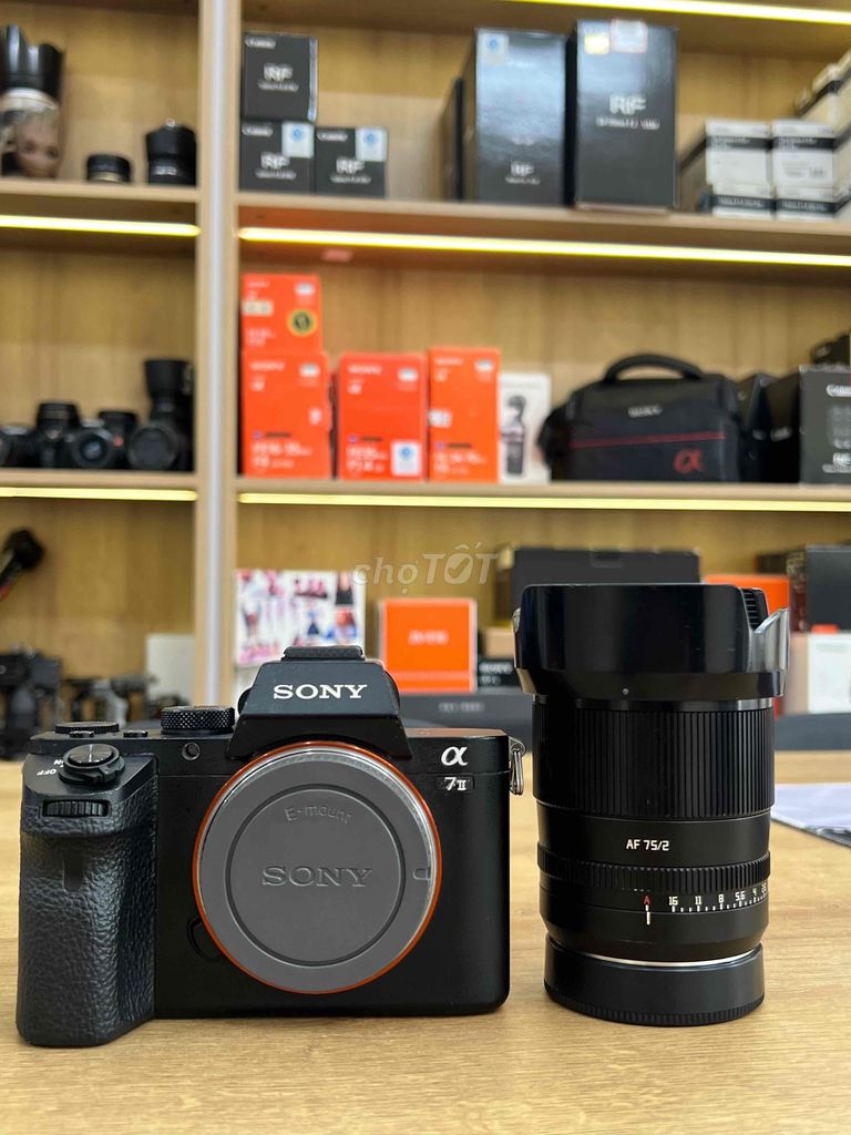 Máy ảnh Sony A7 II TTArtisan AF 75mm F2 Đen. Mua bán Máy ảnh, Máy quay tại Quận Hai Bà Trưng Hà Nội được đăng bởi Bùi công Đại hình 1