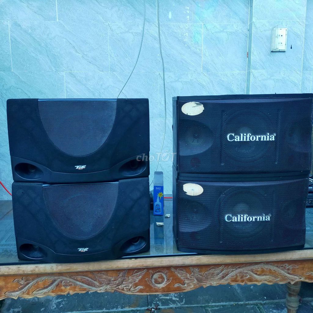 Loa California CL-468K và loa TCE đáng chơi. Mua bán Tivi, Âm thanh tại Quận Liên Chiểu Đà Nẵng được đăng bởi Loa Quyền chuyên bộ tứ  hình 1