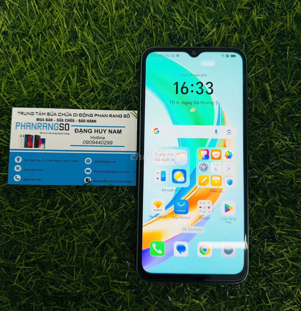 Honor X6B 6G+6G/ 128G Xanh. Mua bán Điện thoại tại Thành phố Phan Rang-Tháp Chàm Ninh Thuận được đăng bởi Phan Rang Số hình 1