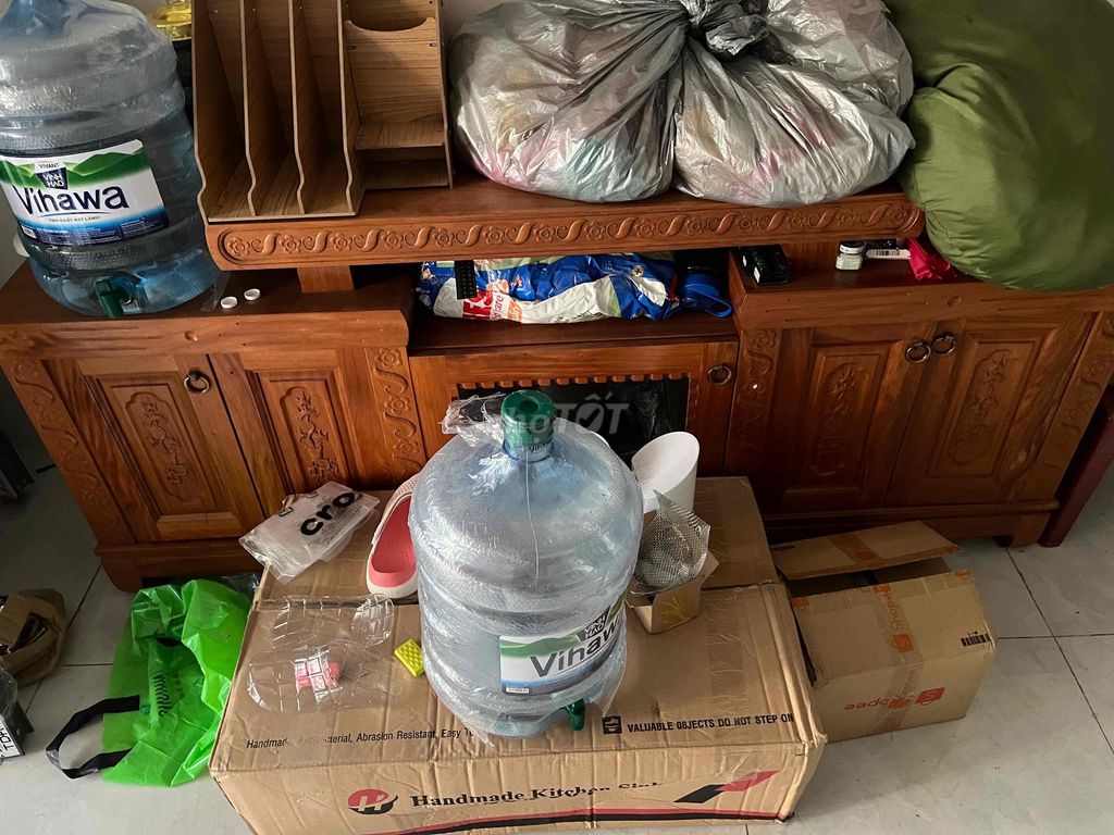 Kệ tivi gỗ 1m8 màu nâu. Mua bán Tủ, kệ gia đình tại Thành phố Biên Hòa Đồng Nai được đăng bởi xin một lần feed hình 1