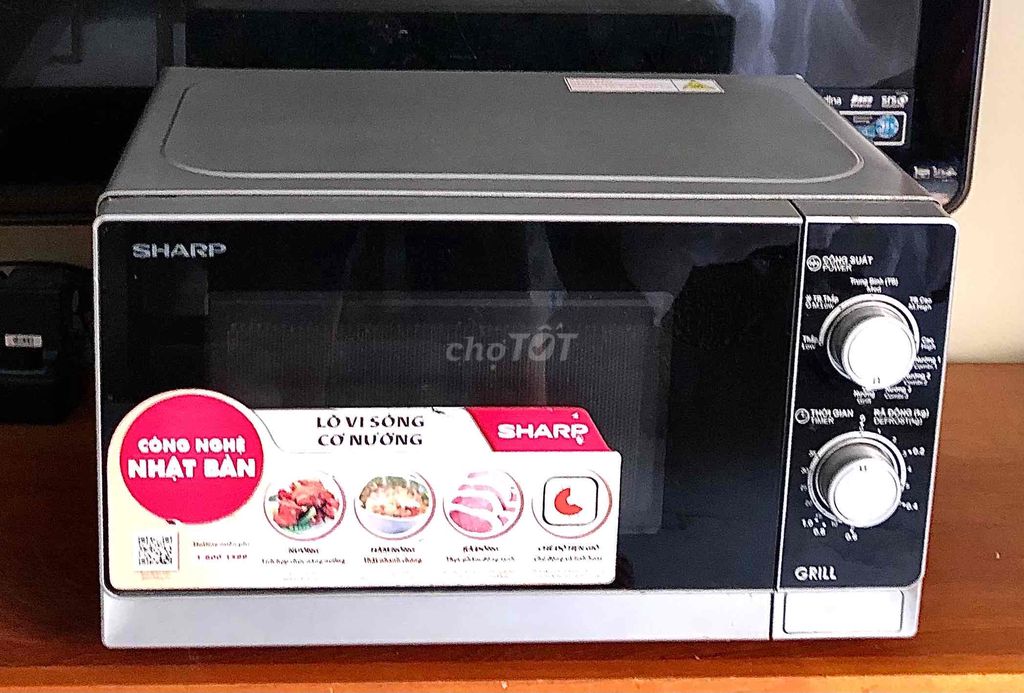 lò vi sóng Sharp 20l có nướng