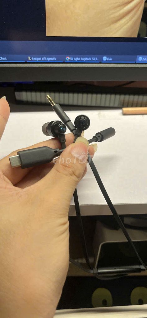Tai nghe Logitech G333 Đen. Mua bán Tivi, Âm thanh tại Quận Tây Hồ Hà Nội được đăng bởi Doan vu Ky hình 1