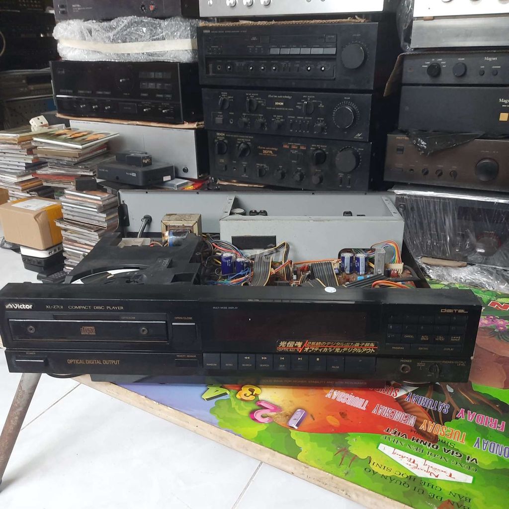 Đầu đĩa CD Victor XL-Z701 Đen. Mua bán Tivi, Âm thanh tại Quận 6 Tp Hồ Chí Minh được đăng bởi Huy hình 1