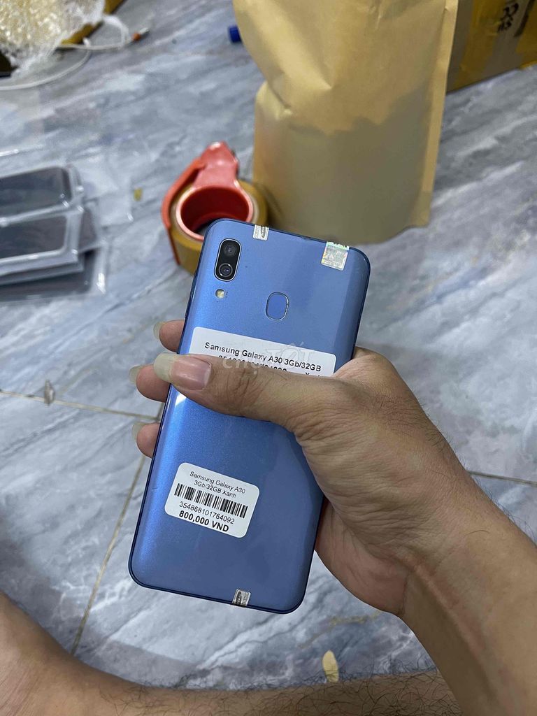 Samsung Galaxy A30 32GB Xanh. Mua bán Điện thoại tại Quận 4 Tp Hồ Chí Minh được đăng bởi Quốc Đạt 888 hình 1