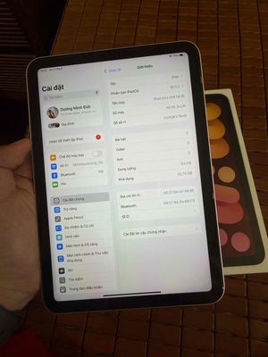 Apple iPad mini 6 Wifi 64GB Hồng