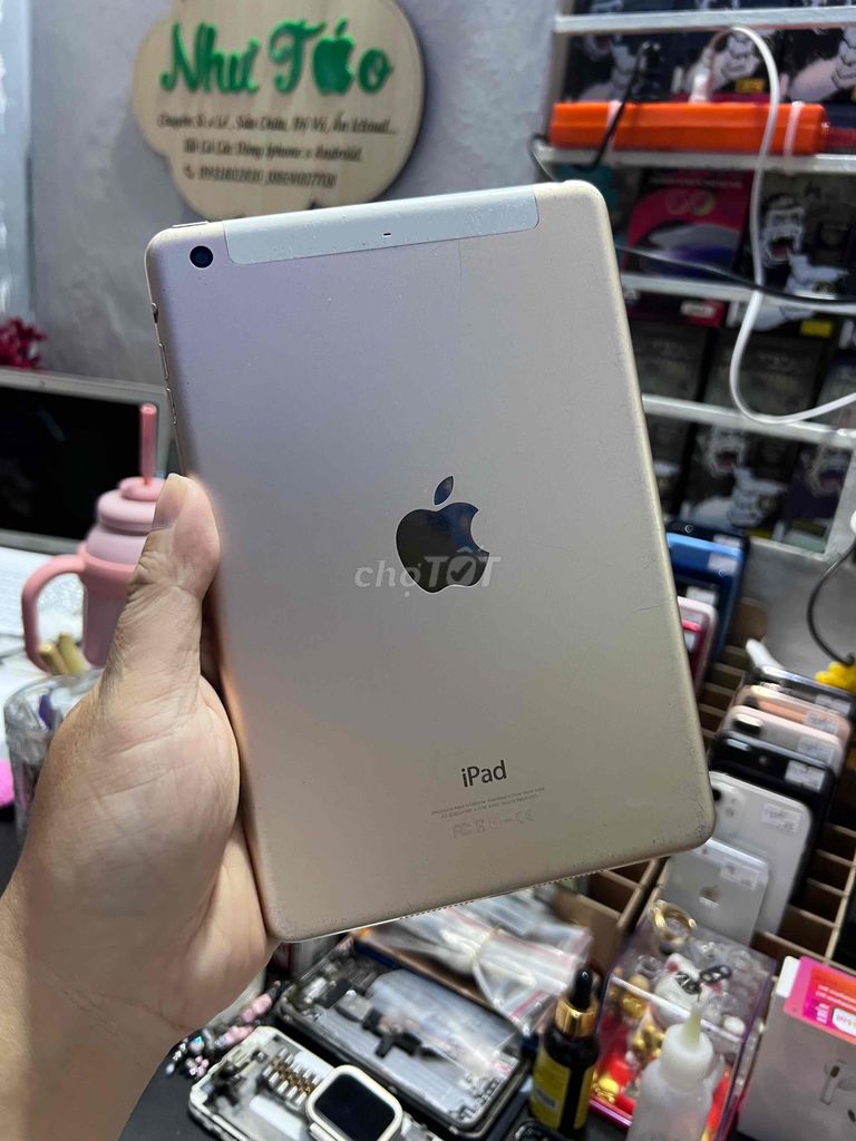 ipad mini 3 64g nguyên zin pin new full cn 4g+wifi