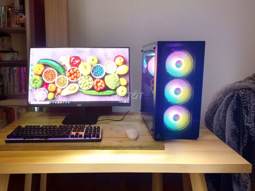 PC ĐỒ HỌA GAME 36CPU RAM 32G VGA 8G SSD 512 LCD 27. Mua bán Máy tính để bàn tại Quận Tân Bình Tp Hồ Chí Minh được đăng bởi Hoa ms hình 1