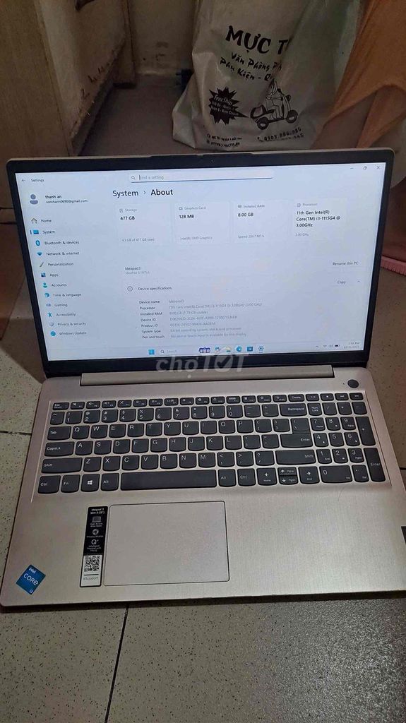 lap top lenovo ideapad 3. Mua bán Laptop tại Quận 7 Tp Hồ Chí Minh được đăng bởi Nhi hình 1