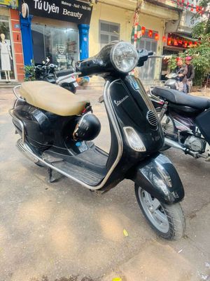 vespa lx màu xanh đen phun xăng điện tử