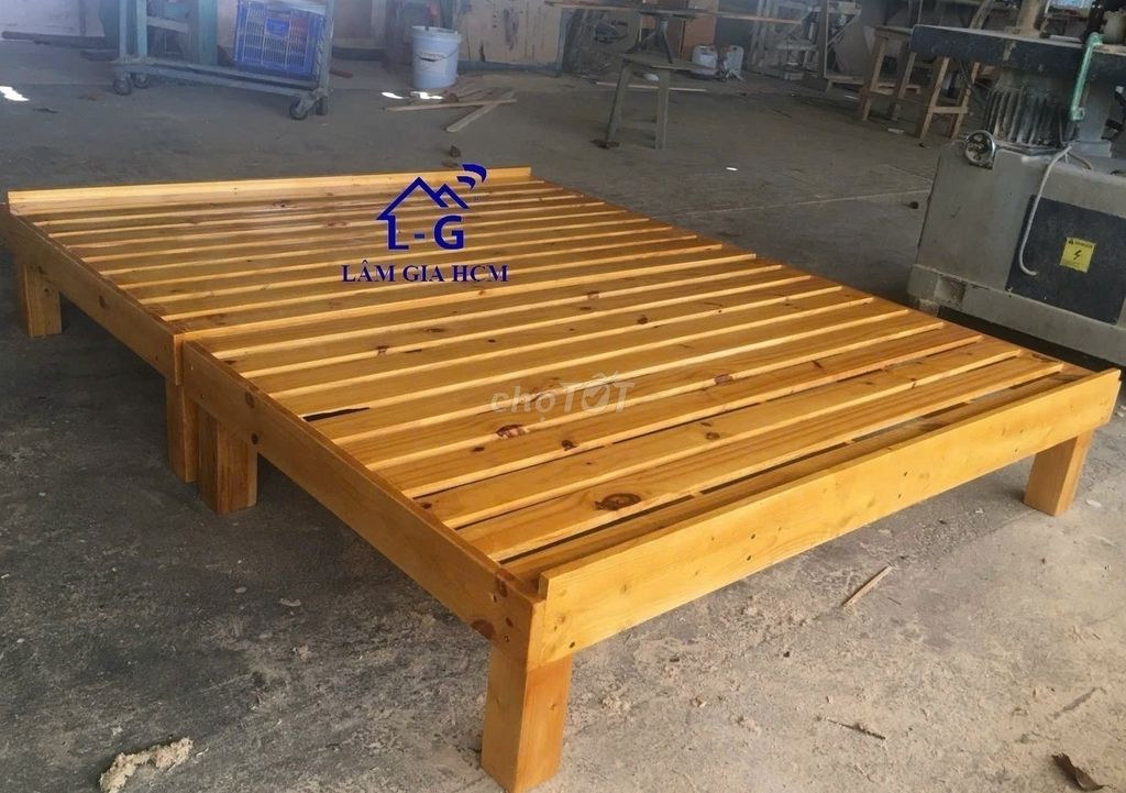 Pallet Cao Cấp_Giường Pallet_giường gỗ pallet