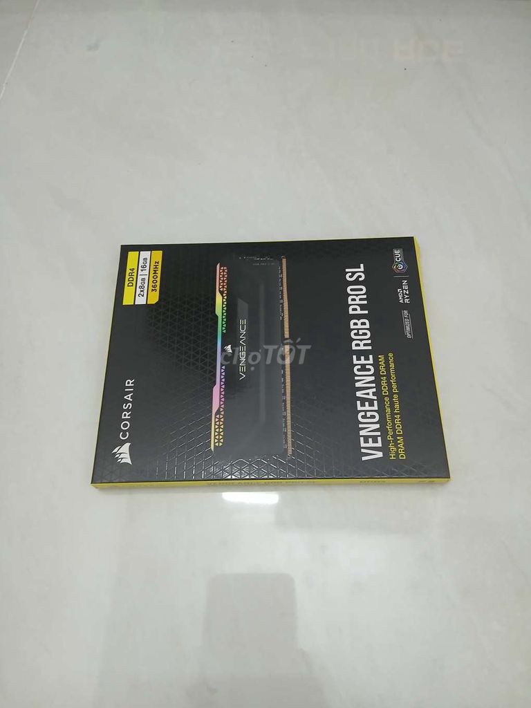RAM Corsair Vengeance RGB Pro SL 16GB. Mua bán Linh kiện (RAM, Card...) tại Thành phố Thủ Đức Tp Hồ Chí Minh được đăng bởi Hoàng Phi Hùng hình 1