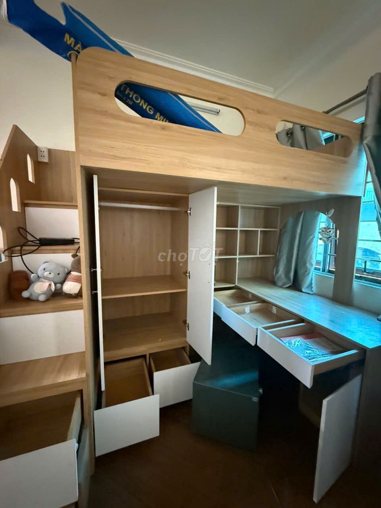 Giường tầng Gỗ MDF lõi xanh. Mua bán Giường, chăn ga gối nệm tại Quận Nam Từ Liêm Hà Nội được đăng bởi QUANG VŨ LẠI hình 1