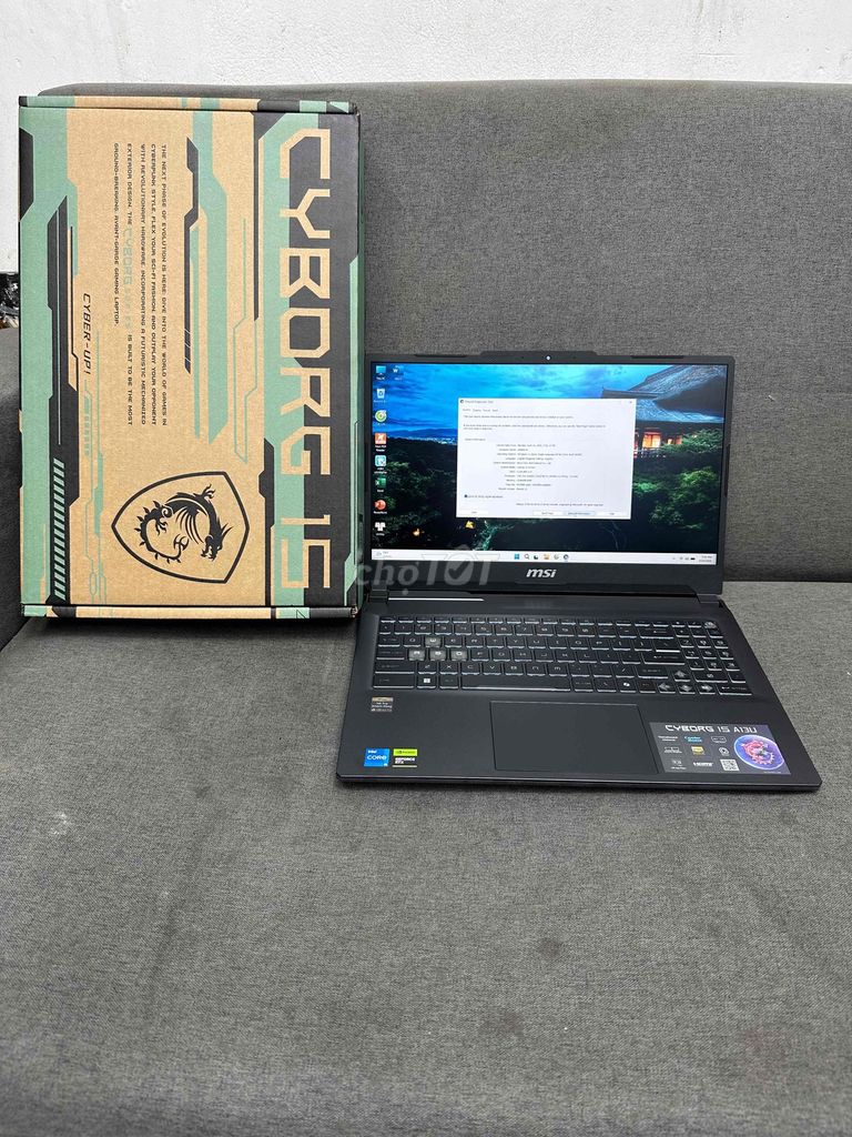 MSI Cyborg 15 I5-13420H 16GB/512GB. Mua bán Laptop tại Huyện Thanh Trì Hà Nội được đăng bởi Nguyễn Quang Huy hình 1
