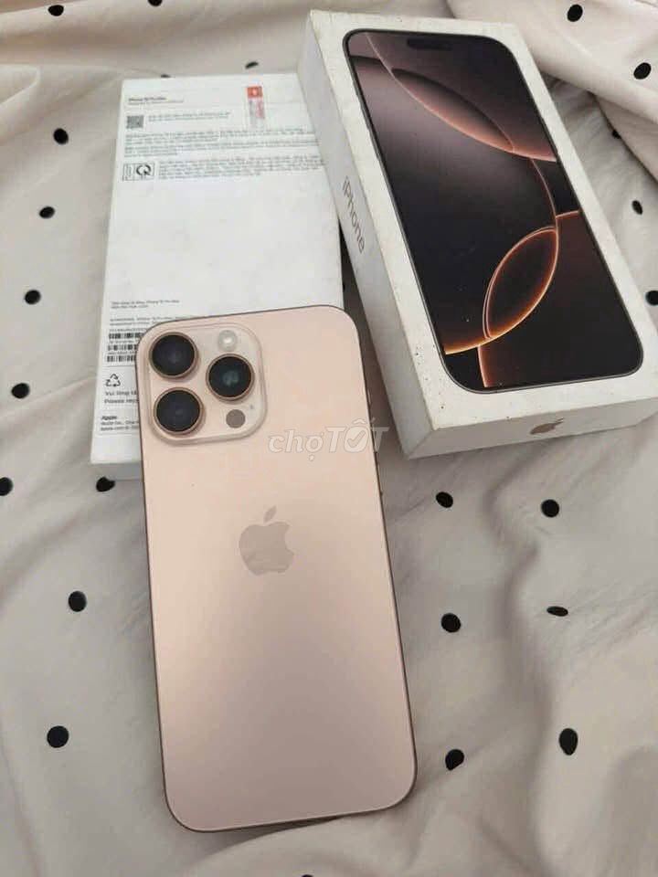 Apple iPhone 16 Pro Max 256GB Vàng Việt Nam Đã sử dụng. Mua bán Điện thoại tại Quận 1 Tp Hồ Chí Minh được đăng bởi Hội Đồ Điện Tử hình 1
