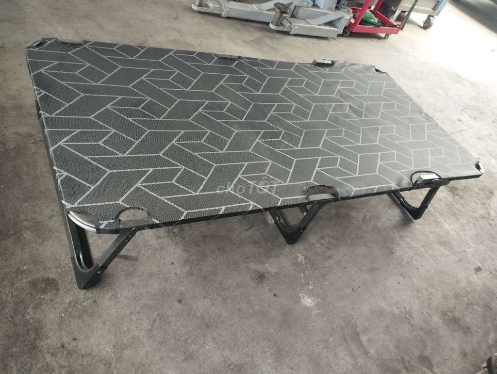 Giường xếp Kim loại Vải 1m x 2m Như mới. Mua bán Giường, chăn ga gối nệm tại Huyện Hóc Môn Tp Hồ Chí Minh được đăng bởi Ut hình 1