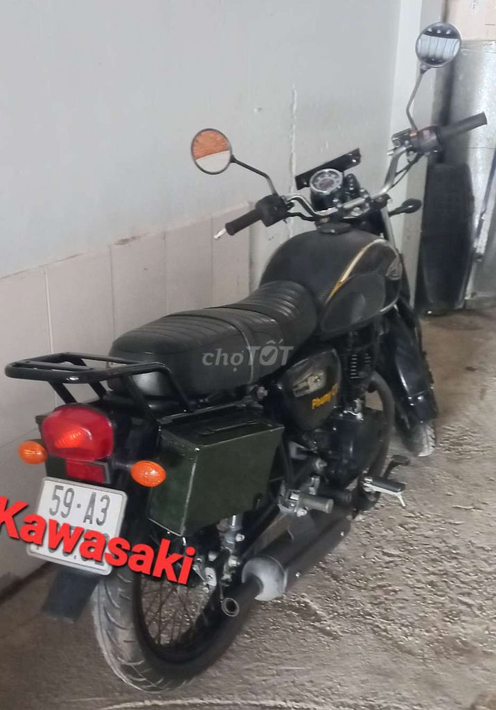 Kawasaki W175 SE Đen 35955 km. Mua bán Xe máy tại Quận Ninh Kiều Cần Thơ được đăng bởi bán để có tiền sài hình 1