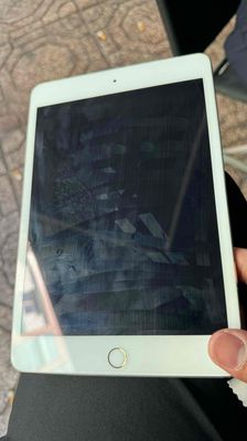 ipad mini 4 4G vàng có cấn viền màn đẹp