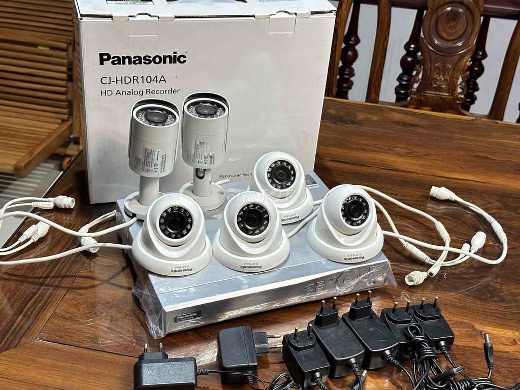 bộ camera ip hàng panasonic