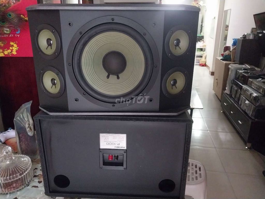 Loa karaoke Paramax P2000 Đen 90% mới. Mua bán Tivi, Âm thanh tại Quận 1 Tp Hồ Chí Minh được đăng bởi Luong My Cam hình 1