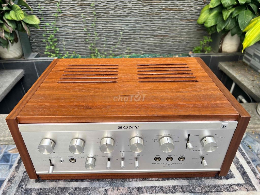 Amply Sony 1120F Bạc Nâu Kim loại Gỗ. Mua bán Tivi, Âm thanh tại Quận 7 Tp Hồ Chí Minh được đăng bởi Thái Hoà hình 1