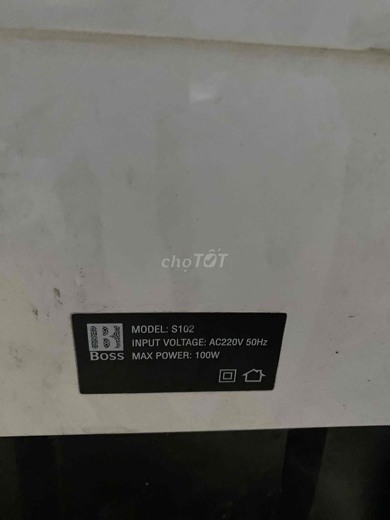 quạt hơi nuớc boss model S102 thanh lý .