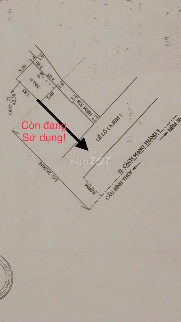 BÁN MẶT TIỀN CÁCH MẠNG THÁNG TÁM, TP CẦN THƠ. Mua bán văn phòng, mặt bằng kinh doanh tại Quận Bình Thuỷ Cần Thơ được đăng bởi ChỊ Hoà hình 2