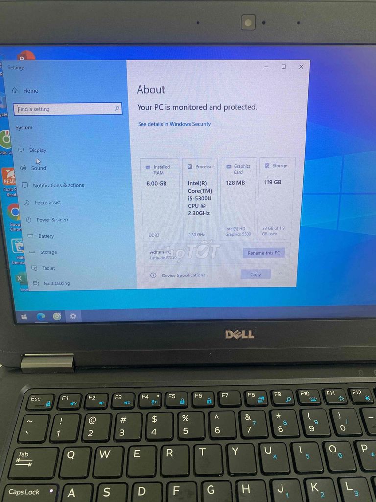 Dell Latitude E7250 i5-5300U 8GB/128GB. Mua bán Laptop tại Thị xã La Gi Bình Thuận được đăng bởi Lợi Nguyễn hình 1