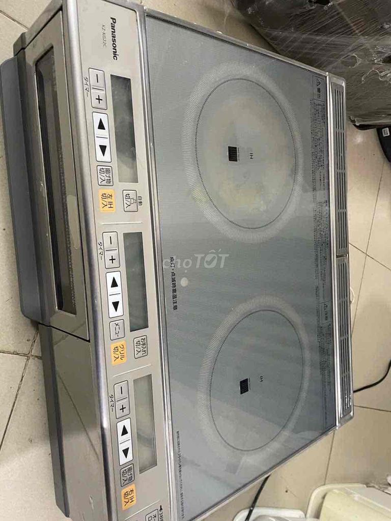 Bếp từ Panasonic Nhật Bản 3kW có lò nướng. Mua bán Bếp, lò, đồ điện nhà bếp tại Quận Bắc Từ Liêm Hà Nội được đăng bởi Trường đồ bãi  hình 1