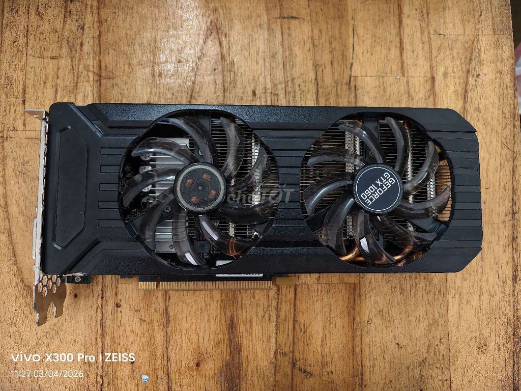 Card đồ họa Palit GTX 1060 3GB Đen. Mua bán Linh kiện (RAM, Card...) tại Thành phố Vĩnh Long Vĩnh Long được đăng bởi  Phương hình 1