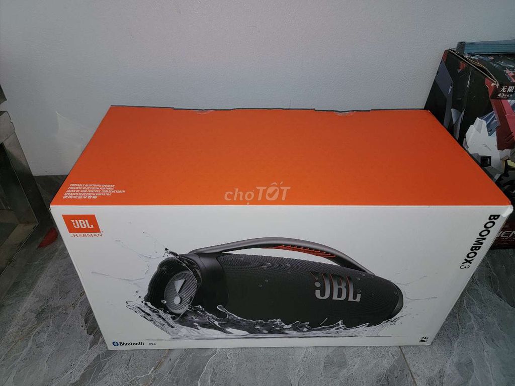 Loa Bluetooth JBL Boombox 3 Đen Mới 100%. Mua bán Tivi, Âm thanh tại Thành phố Bắc Ninh Bắc Ninh được đăng bởi Hải hình 1