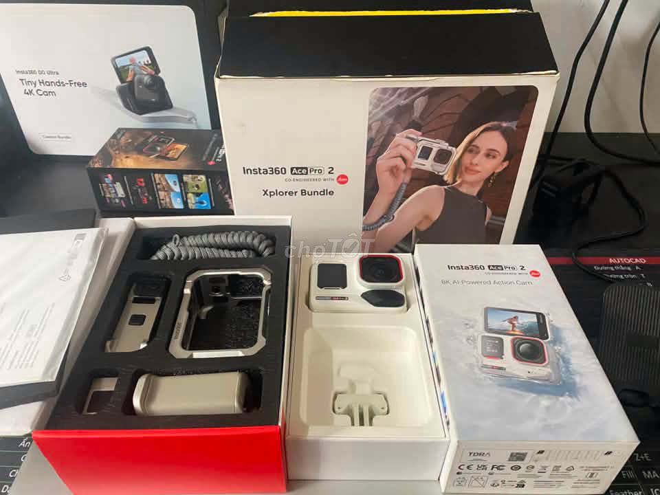 Insta360 Ace Pro 2 Trắng 128GB 99%. Mua bán Máy ảnh, Máy quay tại Thành phố Qui Nhơn Bình Định được đăng bởi Sơn Thế hình 1