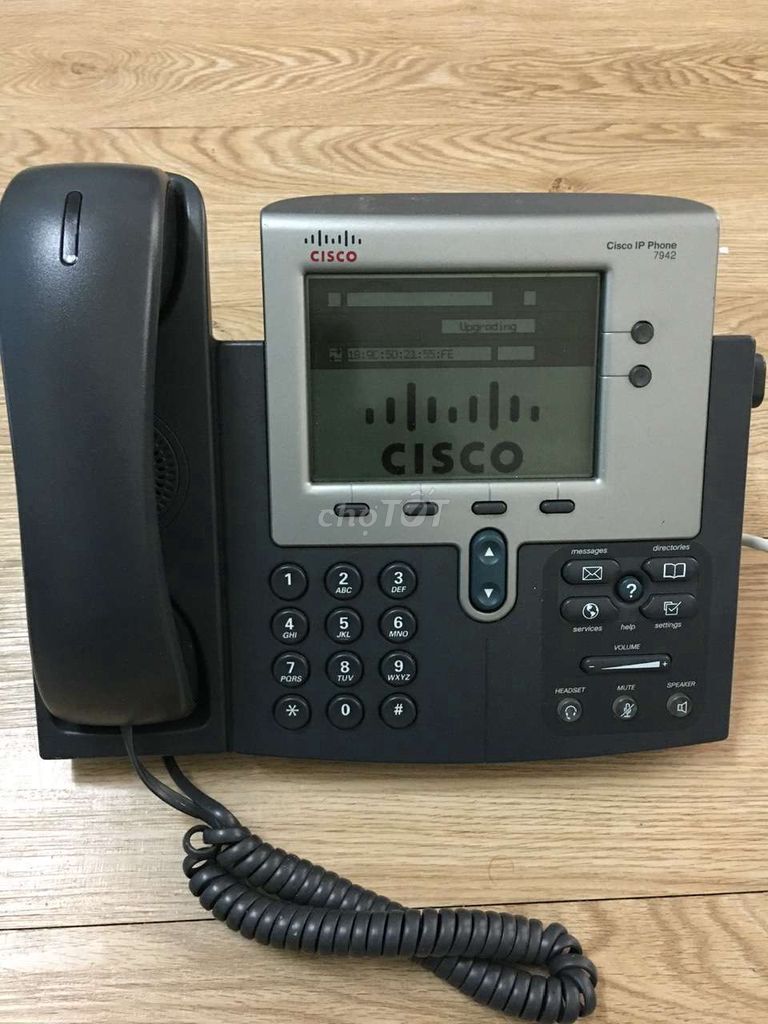 Điện thoại IP Cisco 7942 Đen. Mua bán Điện thoại tại Quận 3 Tp Hồ Chí Minh được đăng bởi Vinh hình 1