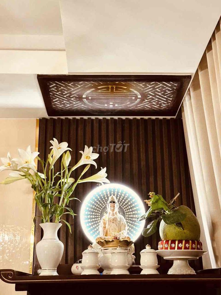 Bàn thờ treo tường Gỗ cao cấp Nâu. Mua bán Nội thất, đồ gia dụng khác tại Quận 11 Tp Hồ Chí Minh được đăng bởi Nhung Winnie  hình 1