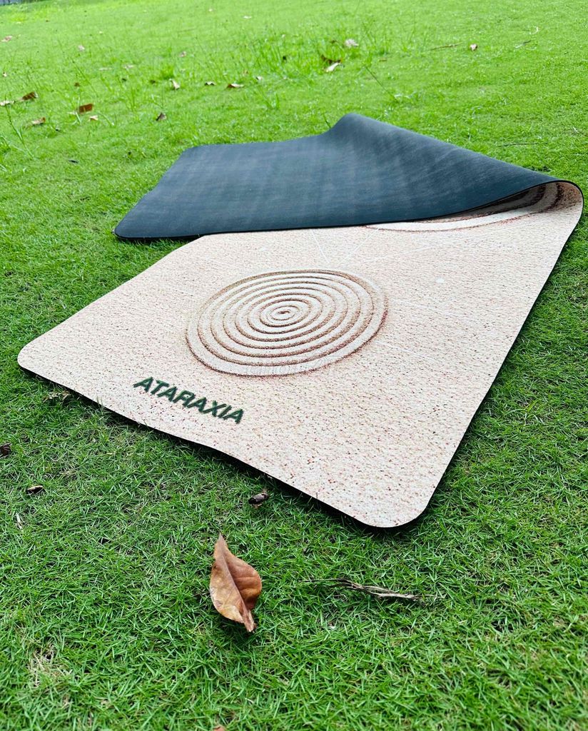 Thảm yoga da lộn cao su tự nhiên(special designed)